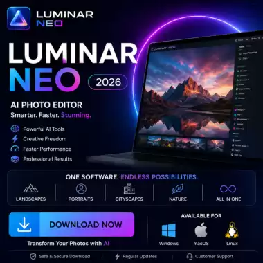 Luminar Neo — Professional AI Photo Editor for Stunning Visuals (2026)